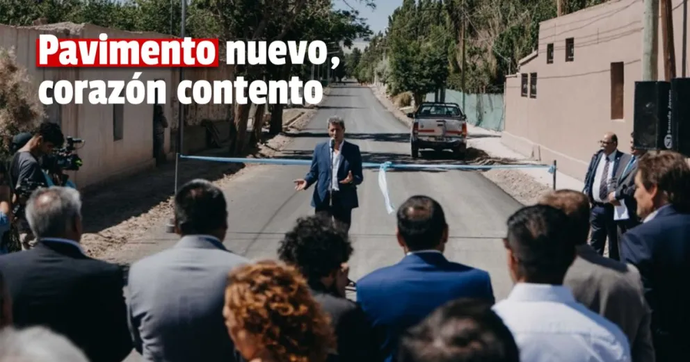 En el aniversario de Iglesia se inauguró pavimentación en tres localidades