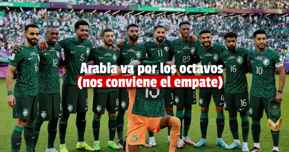 Después de sorprender a Argentina, Arabia Saudita juega con Polonia