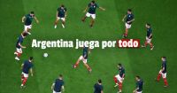 Argentina juega contra México 