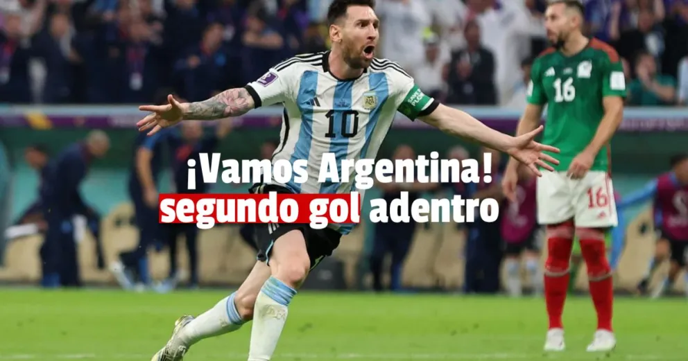Enzo Fernández metió el segundo gol contra México 