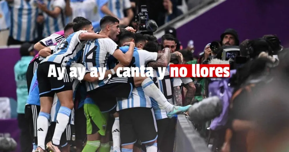 Argentina le ganó a México por 2 a 0 