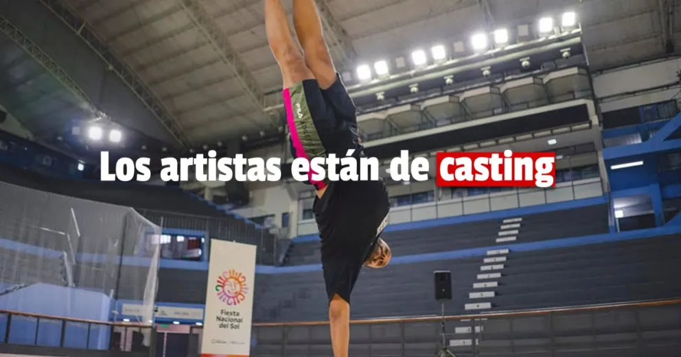 Comenzó el casting de la Fiesta del Sol y tuvo gran concurrencia de artistas 