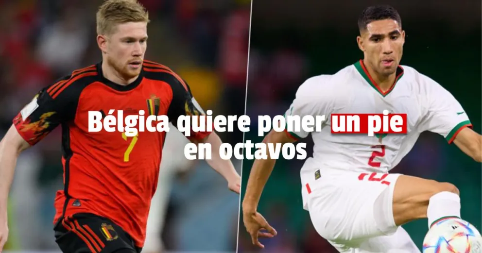 En breve se viene Belgica- Marruecos