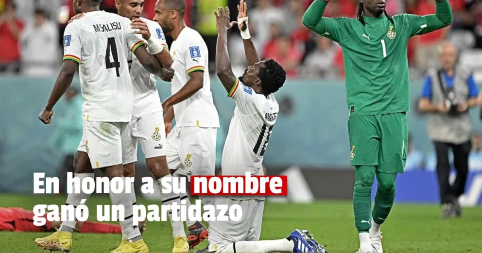 Ghana venció Corea del Sur en un partido cargado de goles y se metió en la pelea