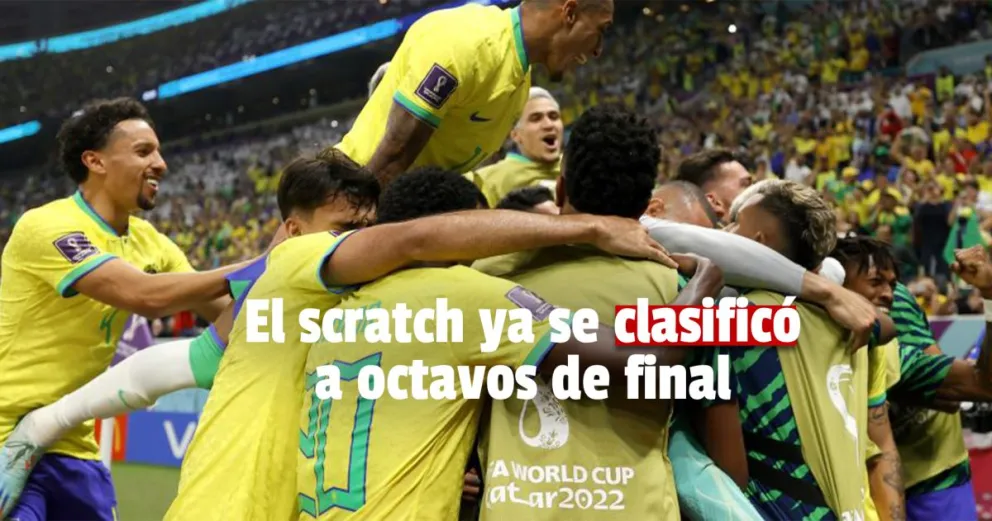 Brasil lo ganó sobre el final y ya espera rival en octavos.