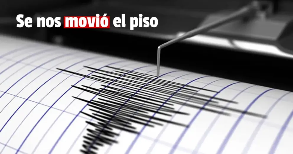 Martes movido: se registró un sismo de 3.7 grados de magnitud