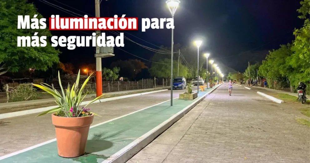 Un barrio de San Martin fue remodelado para la seguridad vecinal 