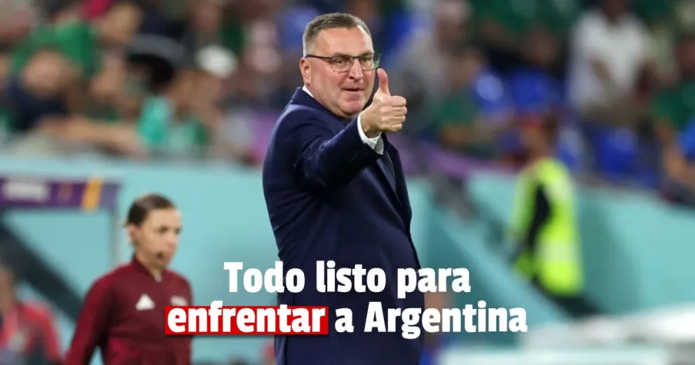 Habló el DT de Polonia en la previa del gran partido