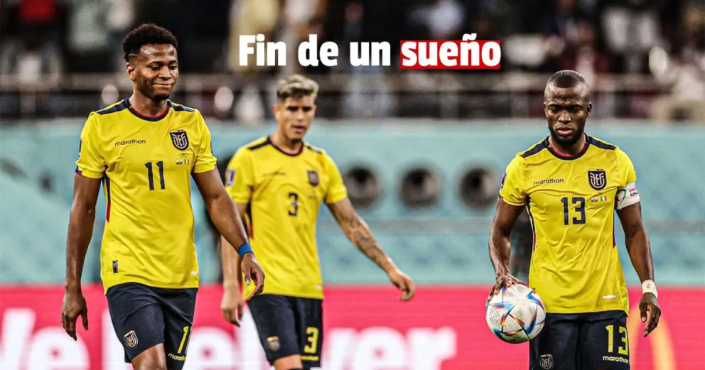 Derrota de Ecuador ante Senegal y despedida