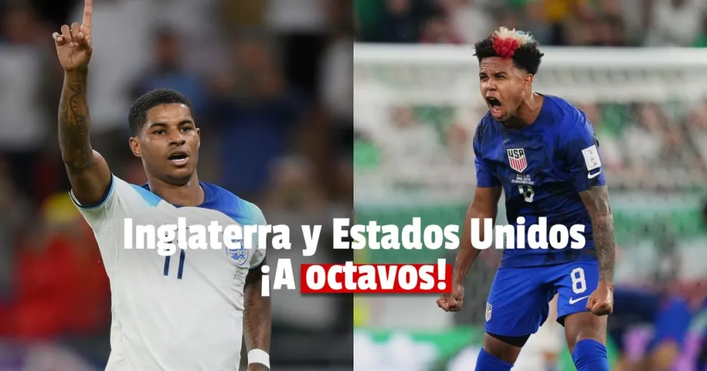 Inglaterra y Estados Unidos ganaron y están en Octavos 