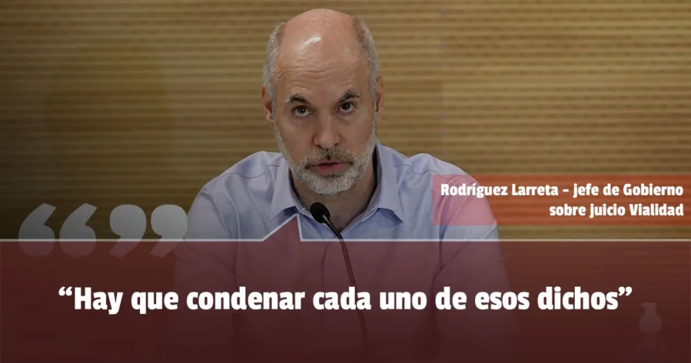 Larreta criticó los dichos de la vicepresidenta contra el Tribunal 