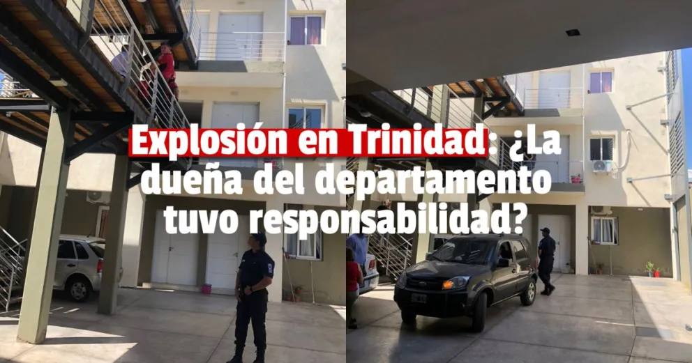 Explosión fatal: investigan si hubo responsabilidad de la propietaria del departamento 