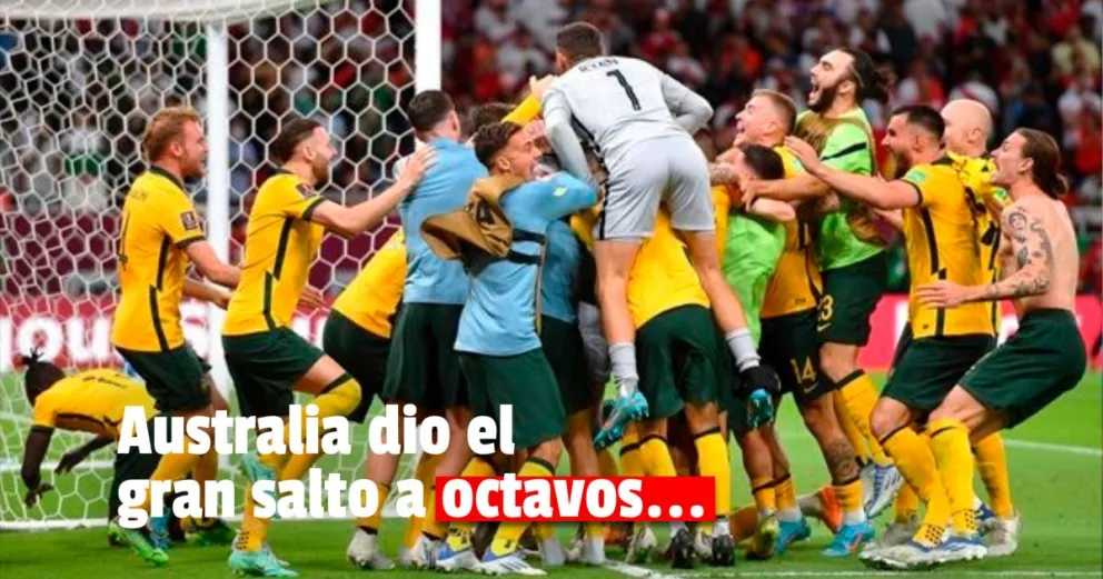Australia clasificado y posible rival en octavos