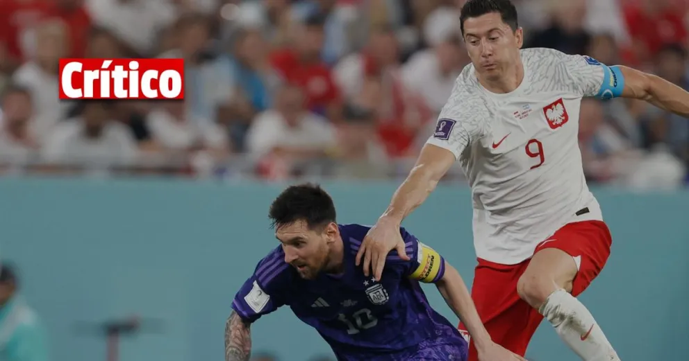 Lewandowski, categórico tras la victoria de Argentina ante Polonia: “Hoy nos dominaron de principio a fin”