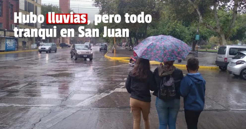 No hubo evacuados por las lluvias y tormentas 