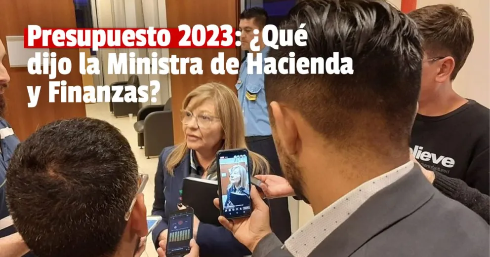 La Ministra de Hacienda presentó el presupuesto ante los legisladores