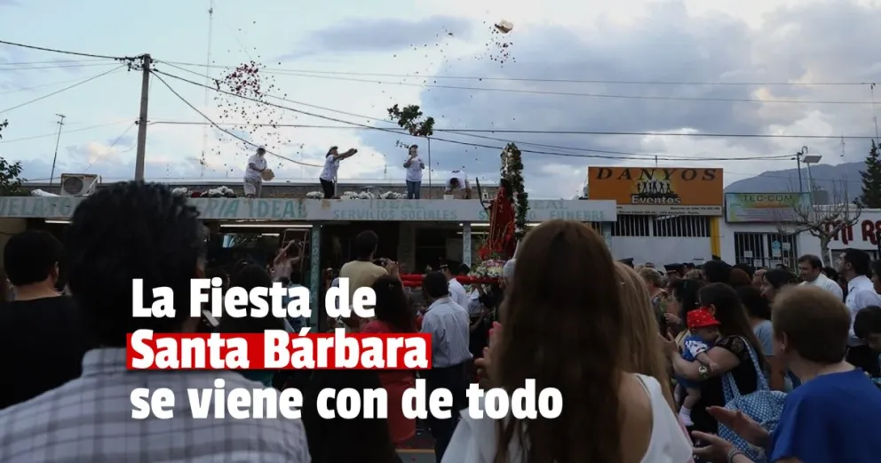 Arranca la Fiesta de Santa Bárbara con grandes shows de artistas locales y nacionales