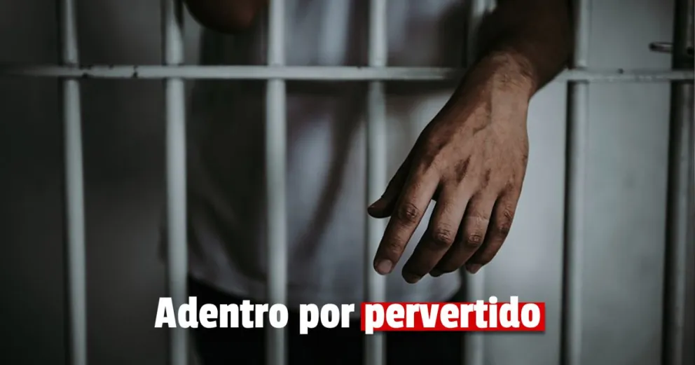 Al penal: por bajarse los pantalones frente a menores en un comedor y mostrar los genitales 