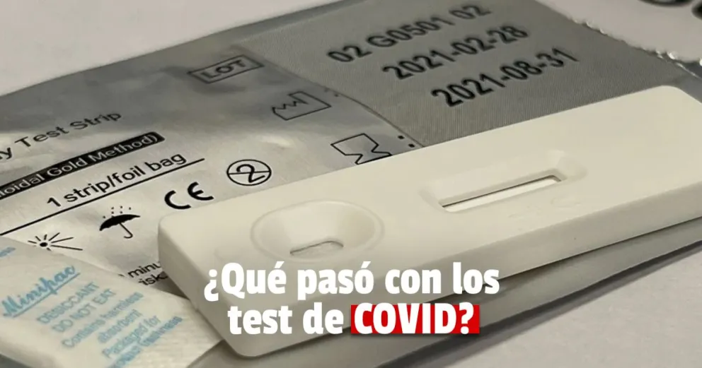 La Aduana denunció que una partida de test de COVID vencidos sirvió para sacar dólares del país