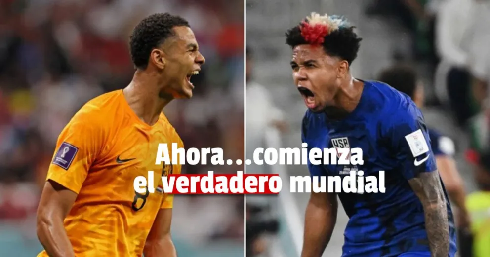 Octavos de Final: el primero de los cruces será Países Bajos vs Estados Unidos