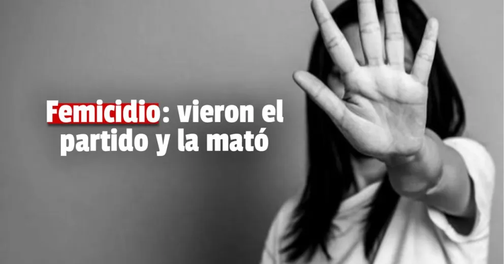 Femicidio: "la metí en una bolsa de dormir y la tiré al rio"