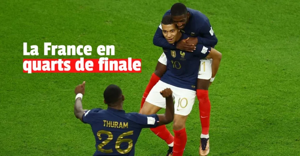 Francia se metió en cuartos de final