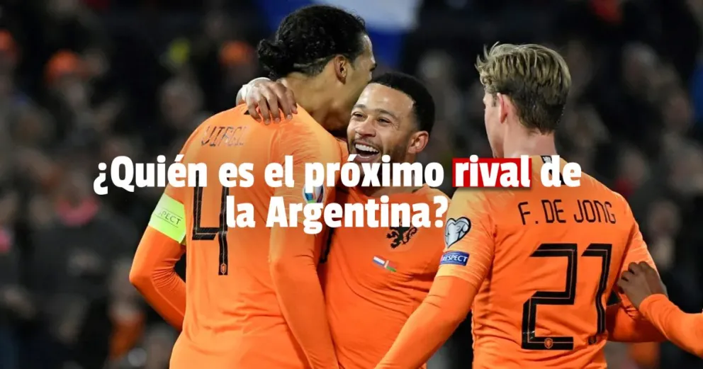 La selección de Países Bajos será el próximo rival de Argentina