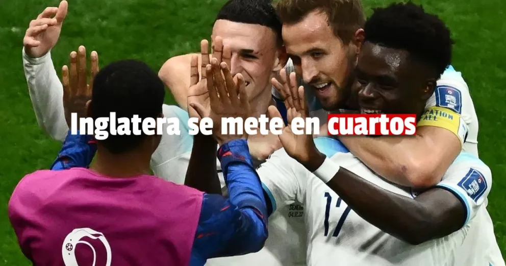 Inglaterra venció a Senegal por 3 a 0