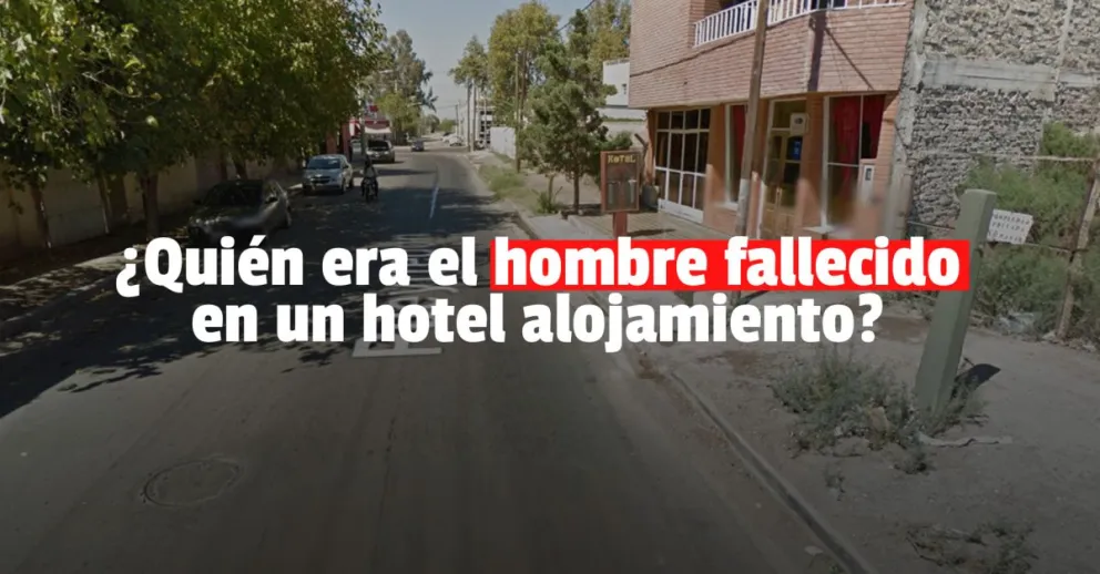 Identificaron al hombre fallecido en un hotel alojamiento 