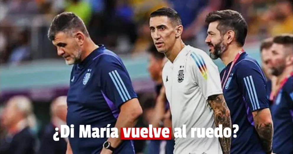 Di María podría volver al juego en el próximo partido 