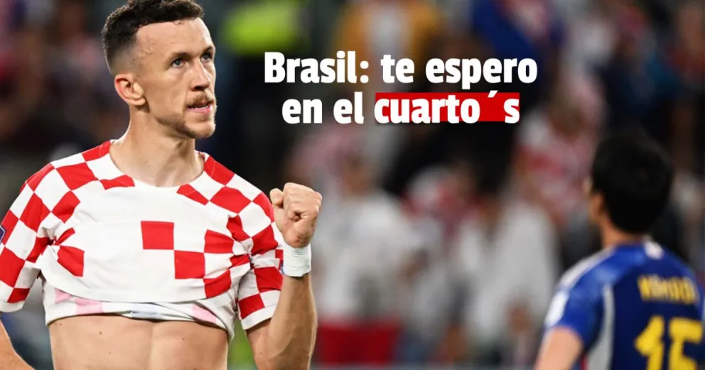 Croacia clasificó por penales ante un complicado Japón
