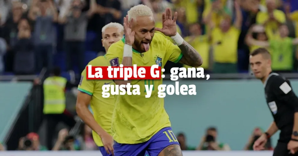 Brasil no para de bailar y golea a Corea
