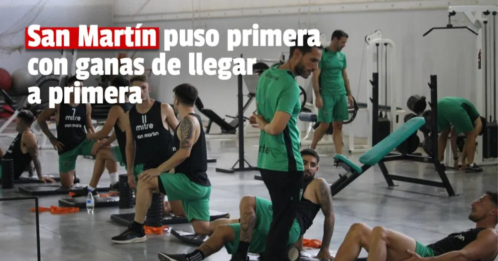 San Martín: presentación del nuevo DT e inicio de pretemporada 