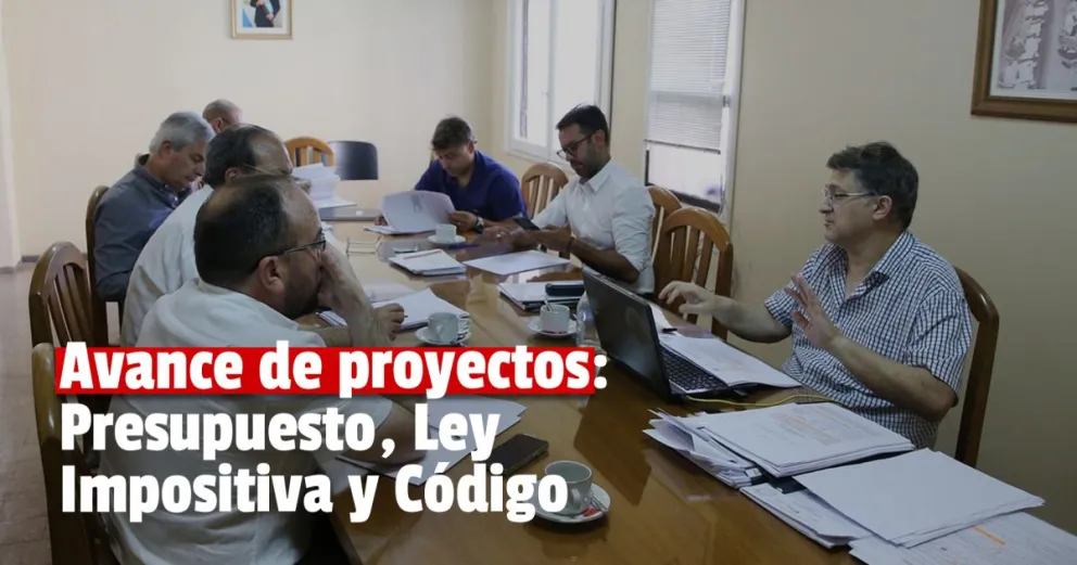Para continuar con el tratamiento de diferentes proyectos de Ley Sesionó la comisión de Hacienda y Presupuesto