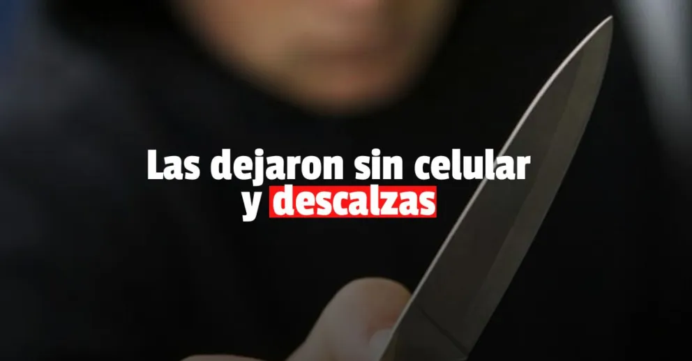 Dos mujeres fueron asaltadas a punta de cuchillo en Rawson