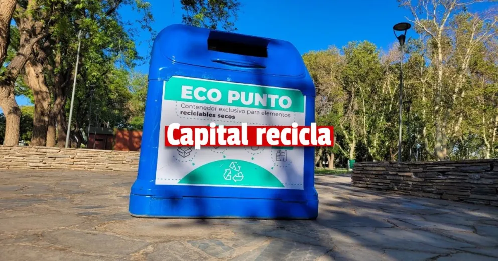 La Municipalidad de Capital distribuirá Ecopuntos sustentables en cuatro distritos