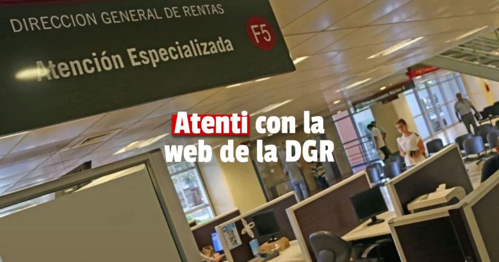 La DGR informó que la página web no funcionará por unos días por mejoras