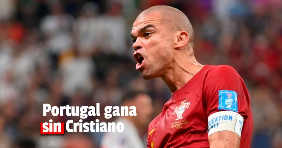Con Cristiano Ronaldo en el banco, Portugal derrota 5-1 a Suiza en el último partido de octavos de final