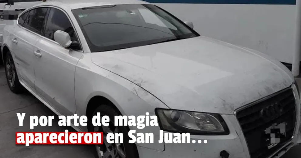 San Juan: localizaron una Toyota Hilux y un auto de alta gama robados en Buenos Aires.