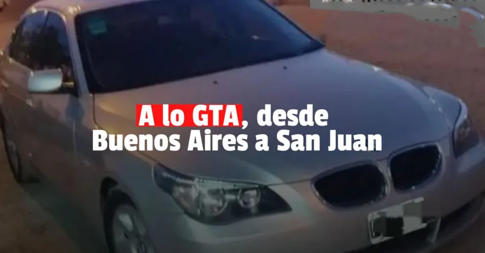 Encontraron en San Juan un auto de alta gama robado en Buenos Aires