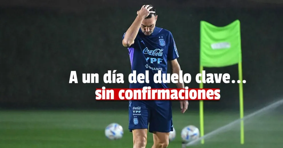 En la última práctica de la selección, Di María y De Paul siguen en duda para el partido de mañana