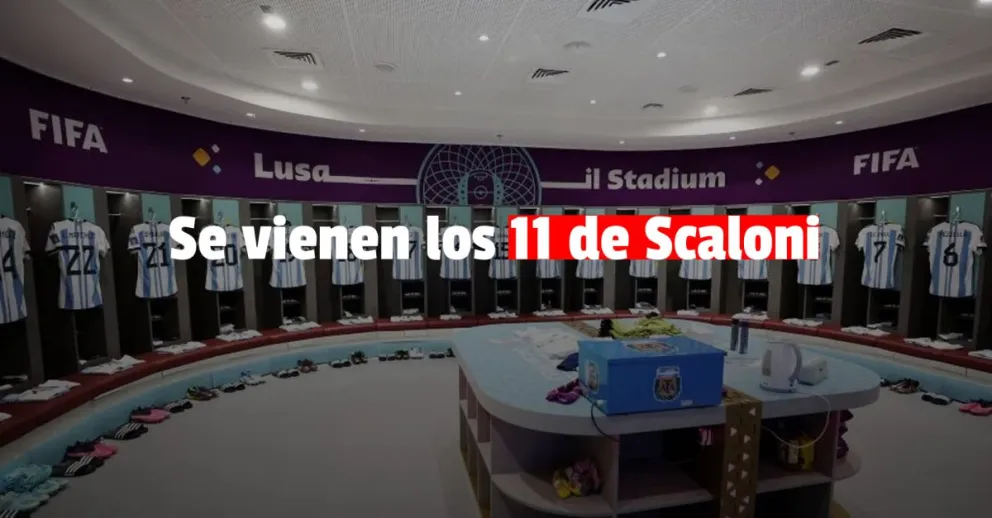 Scaloni confirmó las formación que jugará contra Países Bajos 