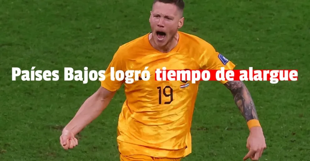Países Bajos anotó su segundo gol 