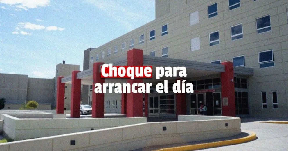 Chocaron un auto y una moto: un hombre terminó fracturado