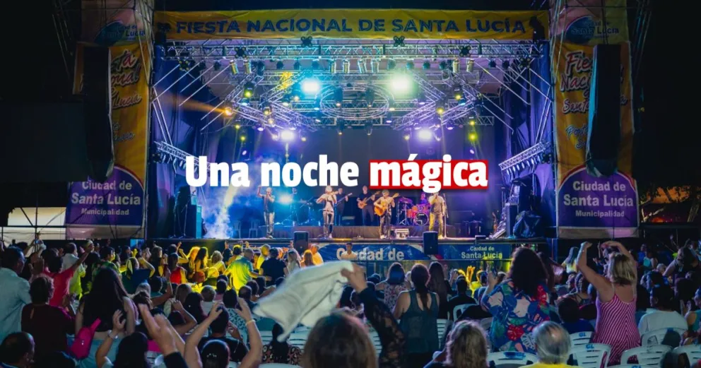 Santa Lucía volvió con su tradicional festejo 