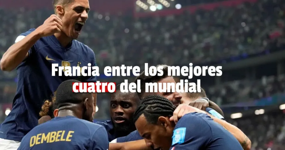Francia le ganó a Inglaterra por 2 a 1