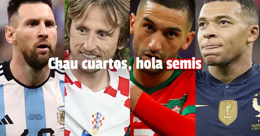 Qatar 2022: los cuatro mejores jugarán las semifinales 