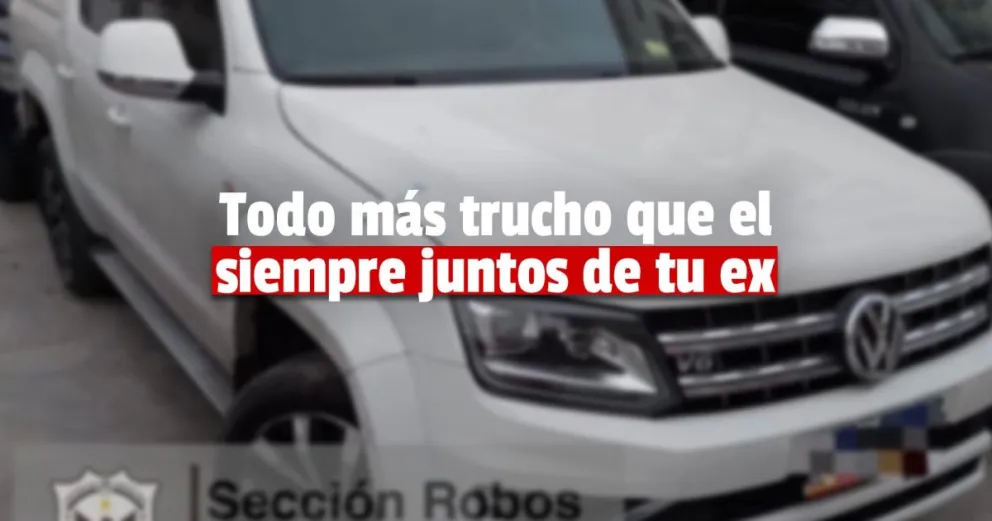 Secuestran una camioneta con patente trucha y número de chasis y motor adulterados 