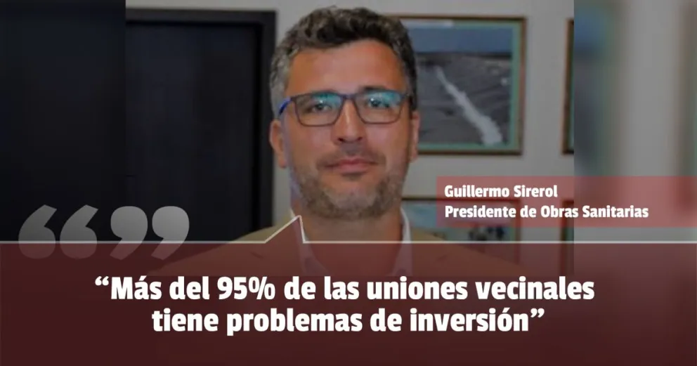El titular de OSSE dijo que no hay inversión de las uniones vecinales 