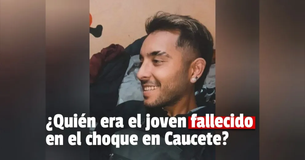 Identificaron al joven fallecido en el siniestro vial en Caucete